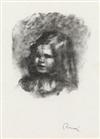 PIERRE-AUGUSTE RENOIR Cluade Renoir, tourné a gauche.